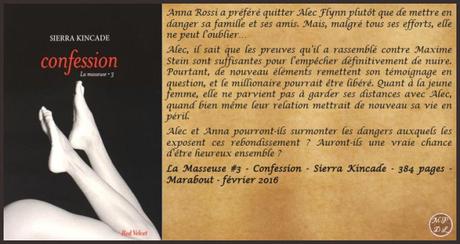 La masseuse # 3 – Confession – Sierra Kincade ♥♥♥♥♥