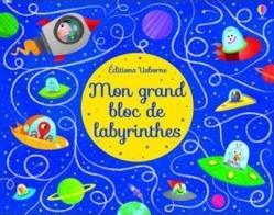[Mercredi Jeunesse #8] Mon grand bloc de labyrinthes - éditions Usborne