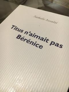 Titus n'aimait pas Bérénice, Nathalie Azoulai