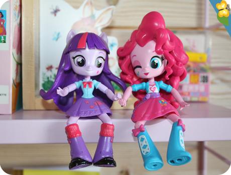 Poupées Equestria Girls Minis : Pinkie Pie, Twilight Sparkle