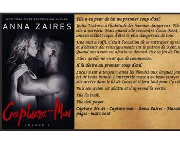 Capture-moi #1 – Capture-moi – Anna Zaires ♥♥♥♥♥
