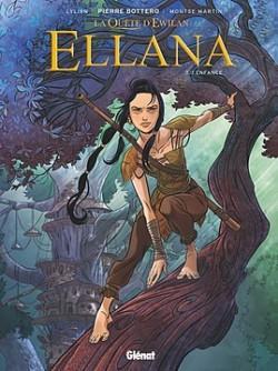 Couverture de Ellana, Tome 1 : Enfance (BD)