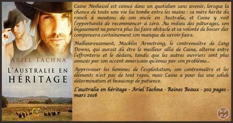 Lang Downs #1 – L’Australie en héritage – Ariel Tachna Lang Downs #1 – L’Australie en héritage – Ariel Tachna