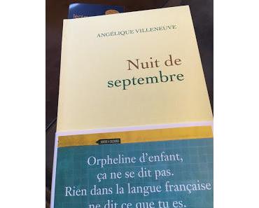 Nuit de septembre, Angélique Villeneuve