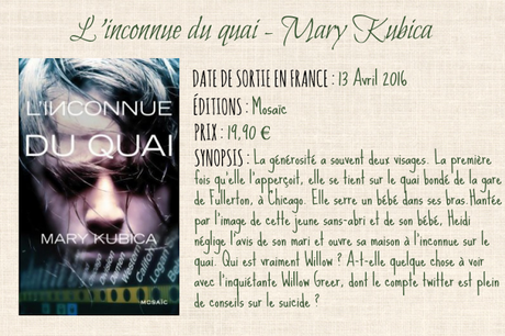 Sorties livresques du mois d'Avril ♡