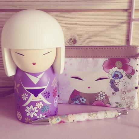 Trousse, stylo et tirelire Kimmidoll collection