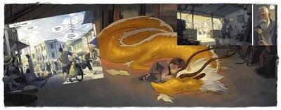 Yin et le dragon, tome 1 : Créatures célestes de Richard Marazano et Yao Xu Yin et le dragon, tome 1 : Créatures célestes de Richard Marazano et Yao Xu