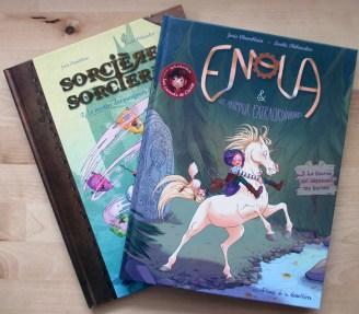 Les tomes 2 des séries de Joris Chamblain et Lucile Thibaudier