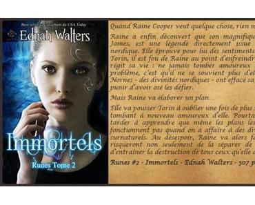 Runes #2 – Immortels – Ednah Walters