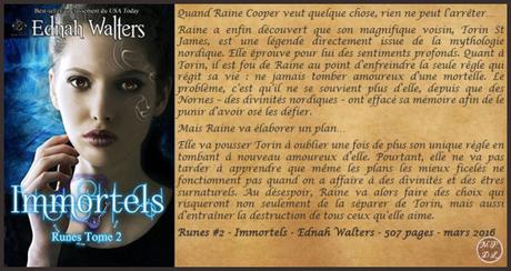 Runes #2 – Immortels – Ednah Walters