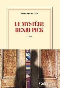 Le Mystère Henri Pick, David Foenkinos