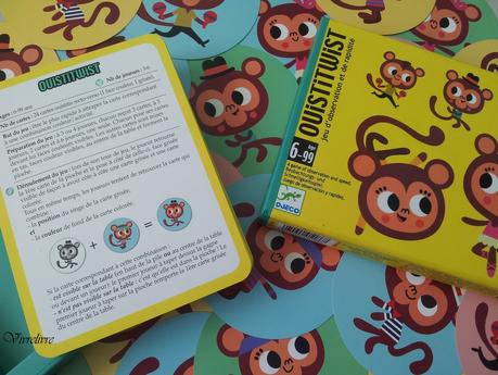 Jouer et découvrir #29 - Jeu de cartes Ouistitwist de Djeco (Dès 6 ans)