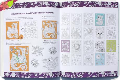 Coloriages féeriques et 200 stickers à colorier - Eugénie Varone - Gründ jeunesse