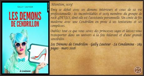 Les Démons de Cendrillon – Gally Lauteur