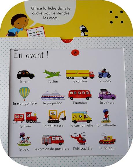 Ecoute et apprends: mes premiers mots - Editions USBORNE