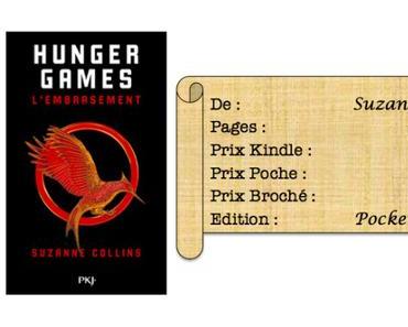 HUNGER GAMES, Tome 2 : L’embrasement – Suzanne Collins