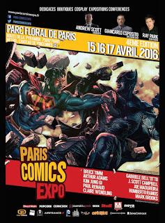 PARIS COMICS EXPO 2016 PREMIER BILAN