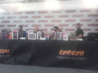 RENCONTRE AVEC ADAM KUBERT AU COMICON DE NAPLES