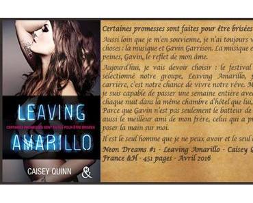 Neon Dreams #1 – Leaving Amarilloo – Caisey Quinn