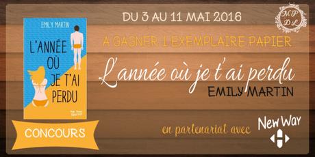 ★ Concours – L’année où je t’ai perdu ★