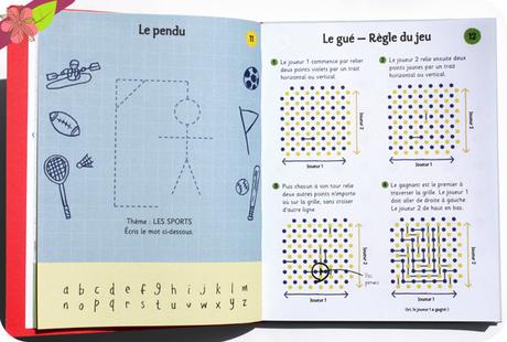 Jeux avec du papier et un crayon - éditions Usborne