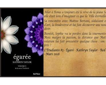 L’étudiante #3 – Égarée – Kathryn Taylor