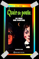 Affaire n°179: "Chair de poule - tome 2, La nuit des pantins" de R.L. Stine.