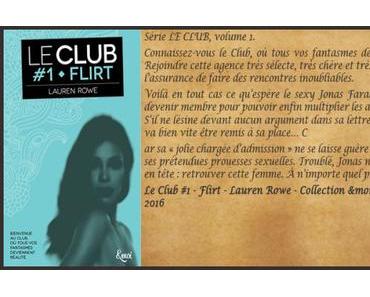 Le Club #1 – Flirt – Lauren Rowe