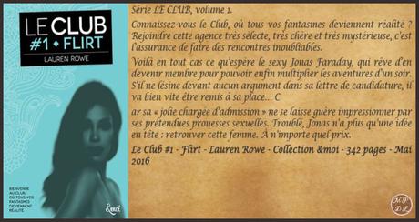 Le Club #1 – Flirt – Lauren Rowe Le Club #1 – Flirt – Lauren Rowe