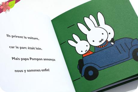 Miffy au parc de Dick Bruna - éditions Castelmore