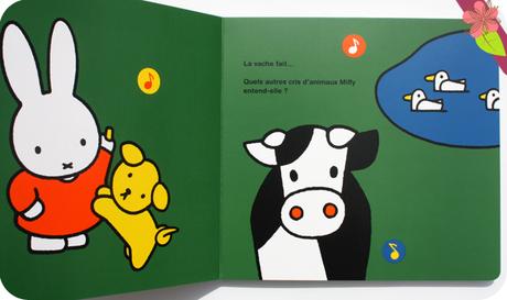 Qu’entends-tu, Miffy ? - Livre sonore de Dick Bruna - éditions Castelmore