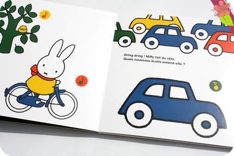 Qu’entends-tu, Miffy ? - Livre sonore de Dick Bruna - éditions Castelmore