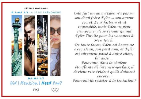 Did I Mention I Need You ? - Estelle Maskame Did I Mention I Need You ? - Estelle Maskame