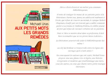 Aux petits mots les grands remèdes - Michaël Uras Aux petits mots les grands remèdes - Michaël Uras