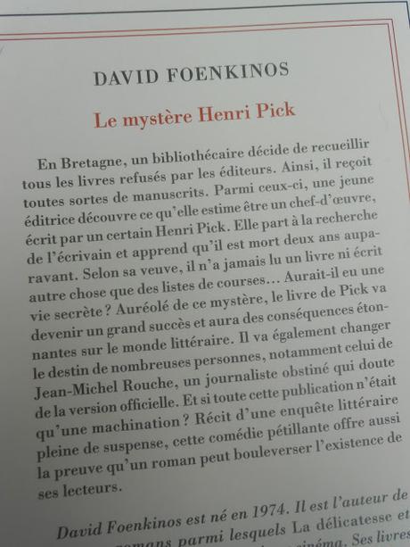 mystère Henri Pick