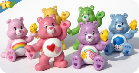 Mini-figurines Bisounours - Carebears - sĂŠrie 1