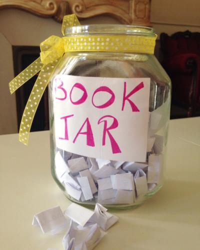 Confection d’une Book Jar