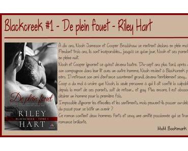 Blackcreek #1- De plein fouet – Riley Hart ♥♥♥♥♥