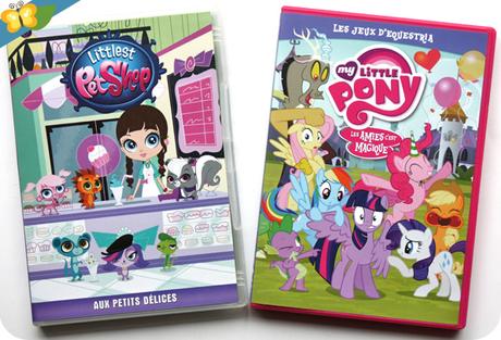 DVD Littlest Petshop - Aux petits dĂŠlices et de My Little Pony - Les jeux d’Equestria