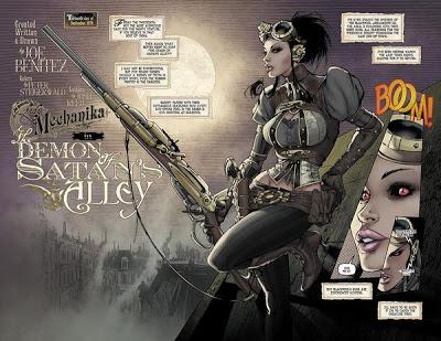 LADY MECHANIKA TOME 1 : LE MYSTERE DU CORPS MECANIQUE (Glénat Comics)