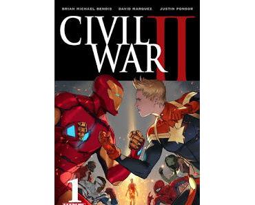CIVIL WAR II #1 : LA REVIEW DE L'OUVERTURE DES HOSTILITES