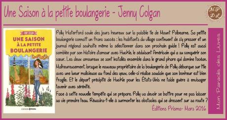 Une saison à la petite boulangerie – Jenny Colgan