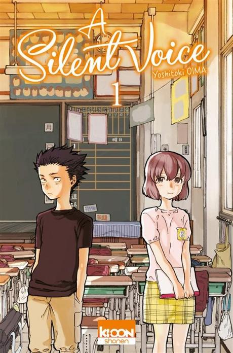 Couverture A Silent voice, tome 1