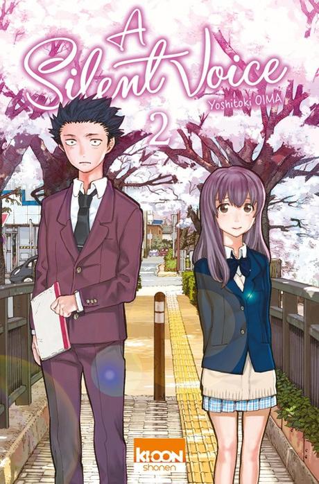 Couverture A Silent voice, tome 2