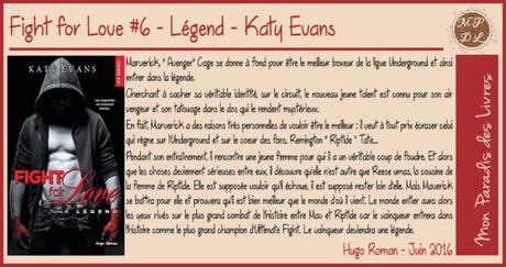 Fight for love #6 – Legend – Katy Evans ♥♥♥♥♥♥