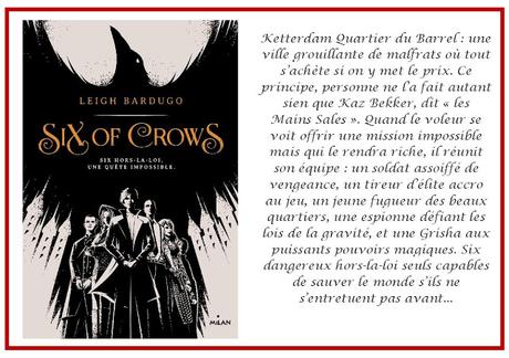 Six of Crows - tome 1 - Leigh Bardugo Six of Crows - tome 1 - Leigh Bardugo