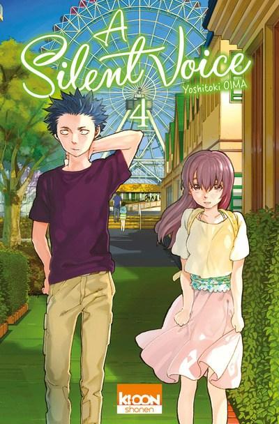 Couverture A Silent Voice, tome 4