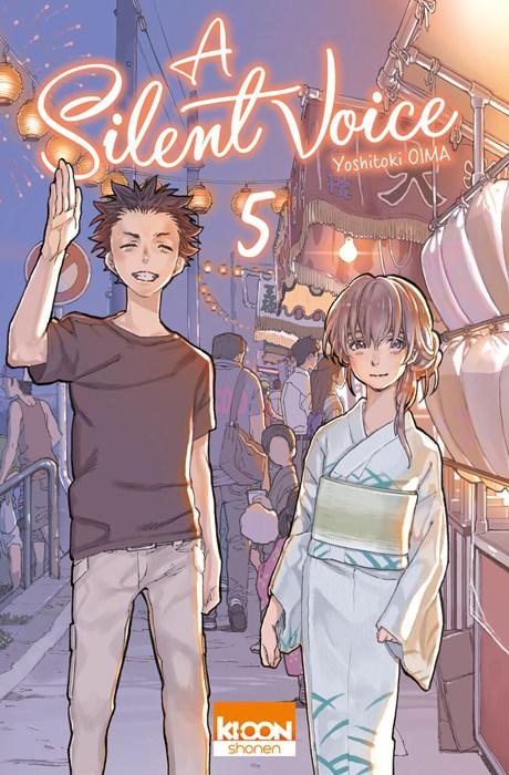 Couverture A Silent voice, tome 5