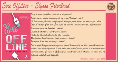 Evie Offline – Elyssa Friedland