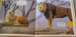 La girafe Adeline  / La lionne Aswad